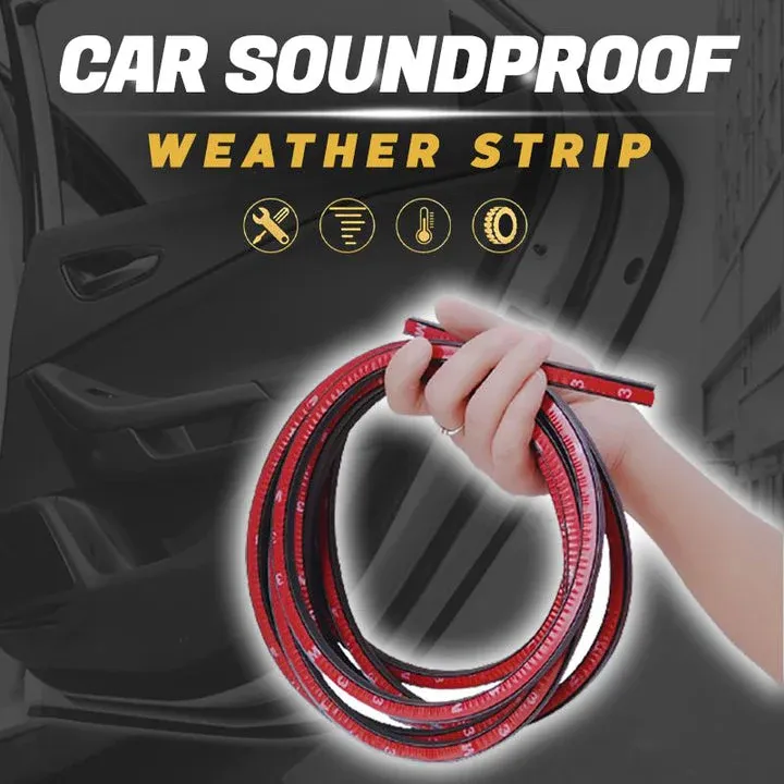 Car soundproof weather strip — home smart accessory